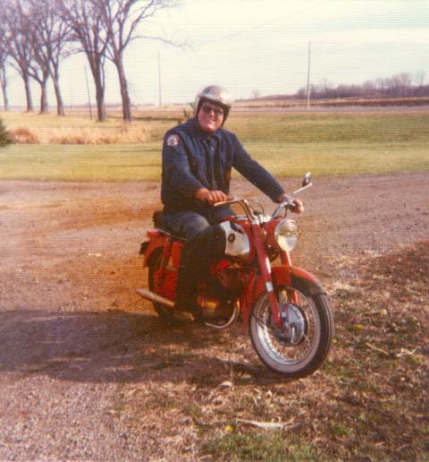 My dad loved Yamaha motorcycles.